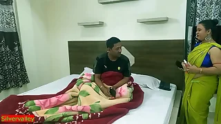 Indian Bengali hot bhabhi xxx best sexual connection not far from unknown guest!! Dazzling hot talking!