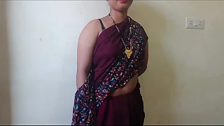 Hot Indian desi shire bhabhi was sucking dick in mouth in superficial dirty Hindi audio language
