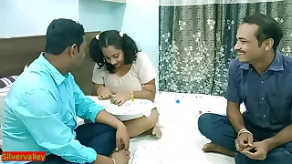 Indian pervert husband allow stepbrother have sexual intercourse his hot wife infront of him!! Hindi hot sex